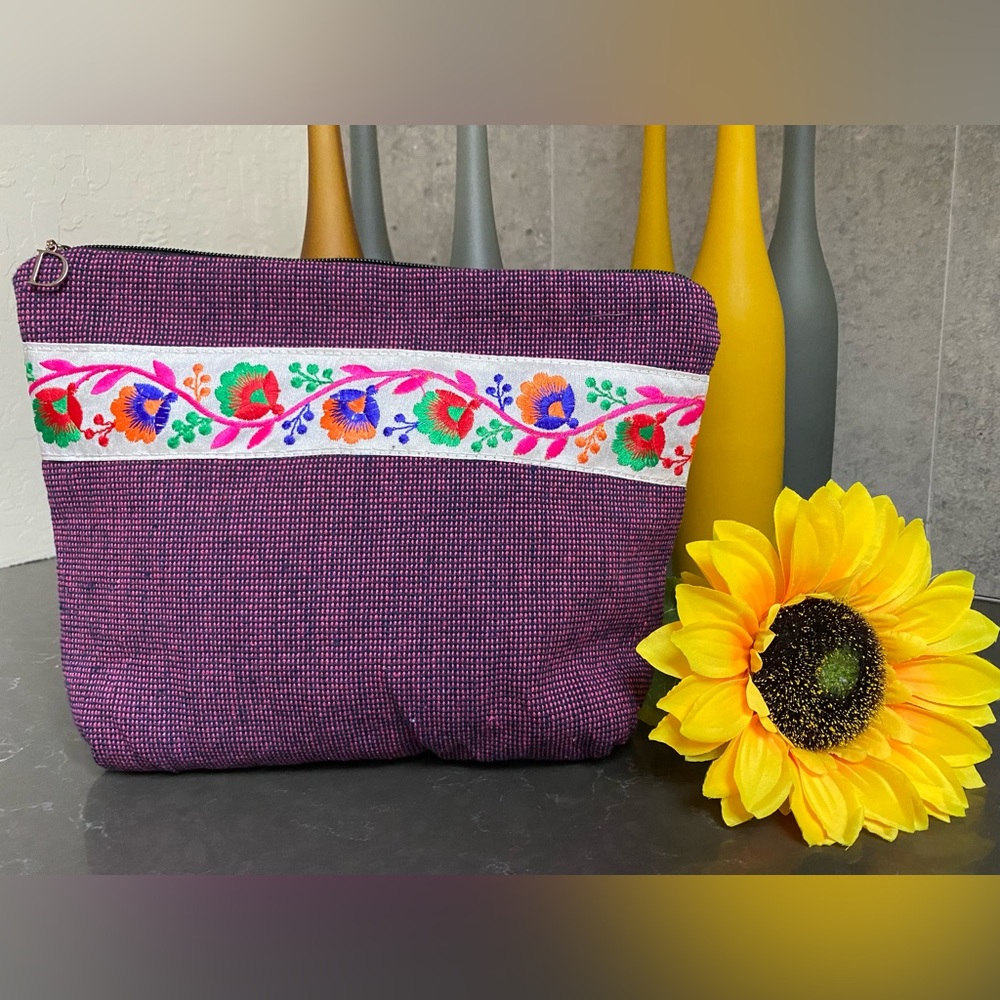 NEW Egyptian Cotton Makeup Bag